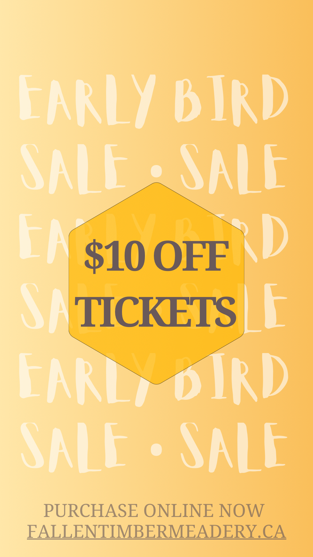 Get Your Tickets Now!