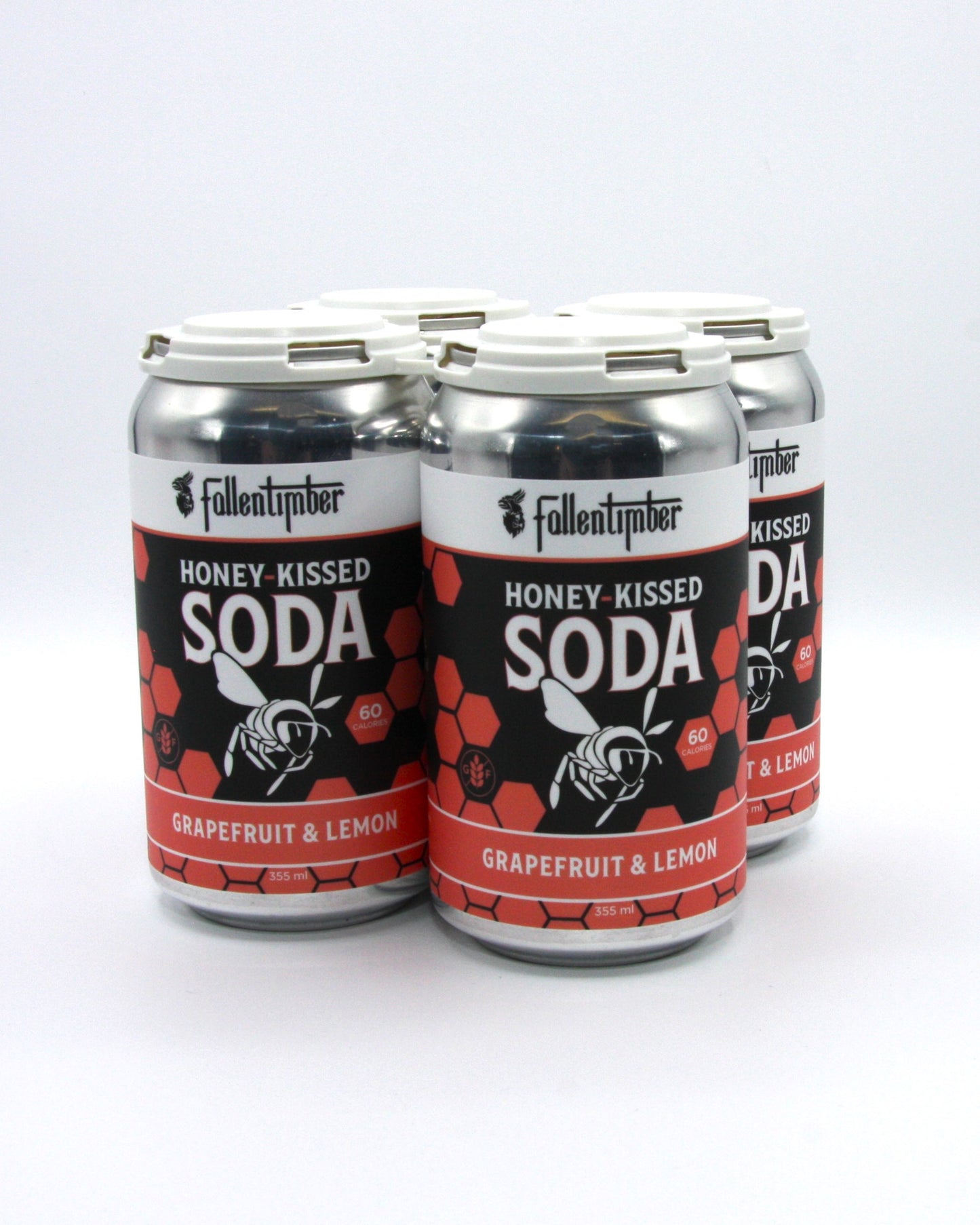 Soda, Grapefruit & Lemon - 4 Pack 355mL Cans