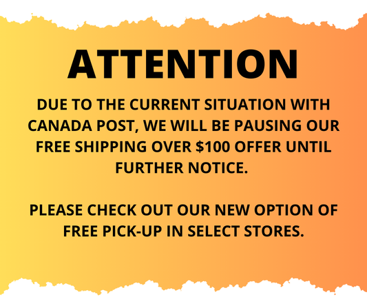 Changes To Shipping and Delivery Options.